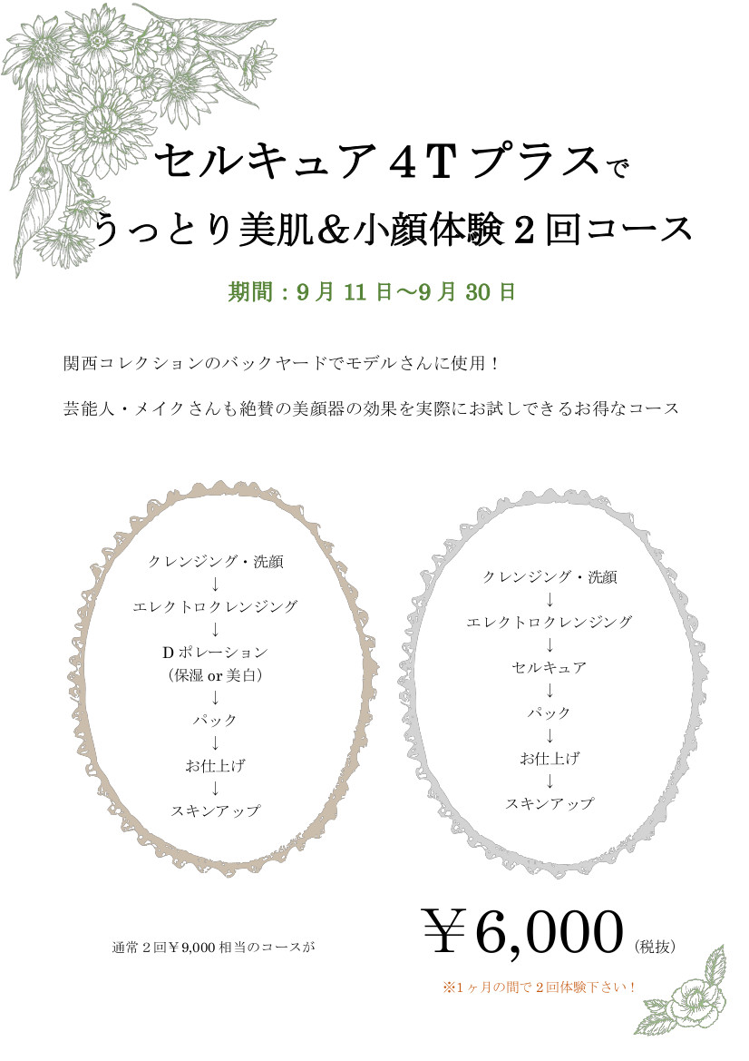 平成29年9月のキャンペーン